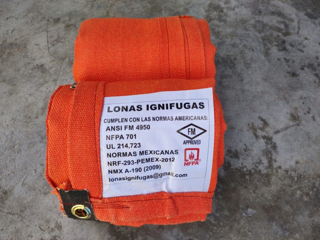 Lonas Ignifugas Certificadas Lylasrosas Lona Ignifuga Certificada ANSI FM 4959 - norma NFPA 701 - norma YL 214, 723